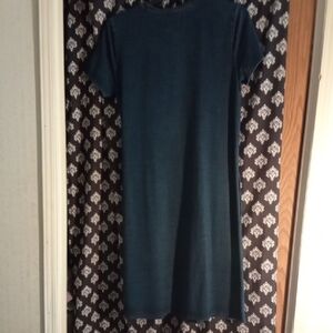 Elegant Blue Women's Dress